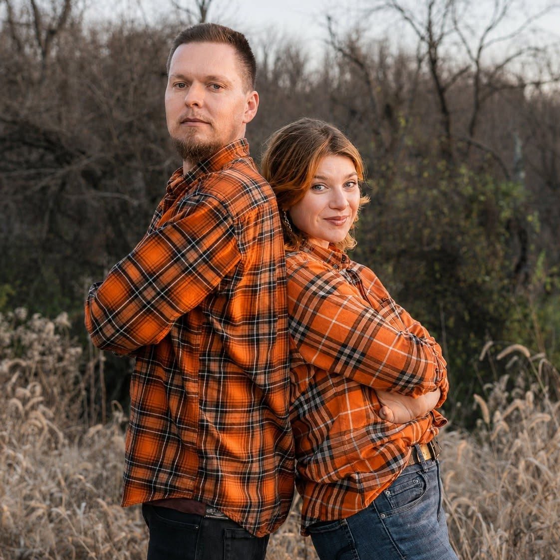 Ethan and Christina, founders of Maple Leaf Contracting