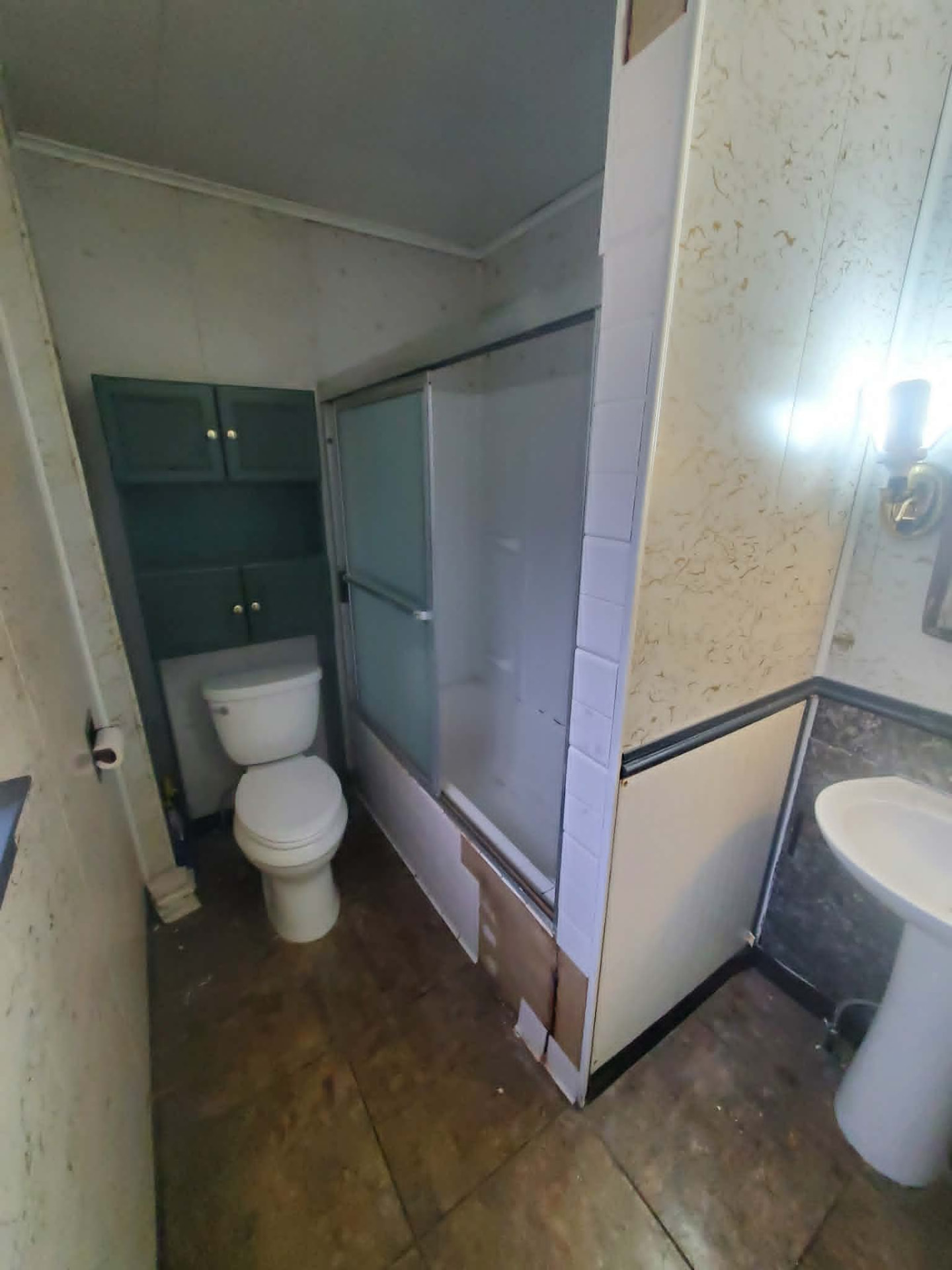 Full Bathroom Rebuild — before