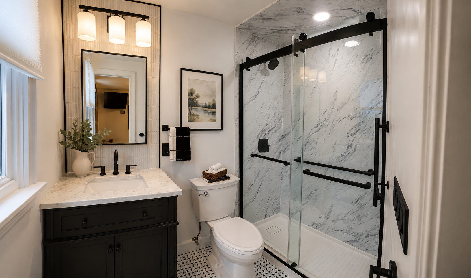 Primary Bathroom Transformation — after