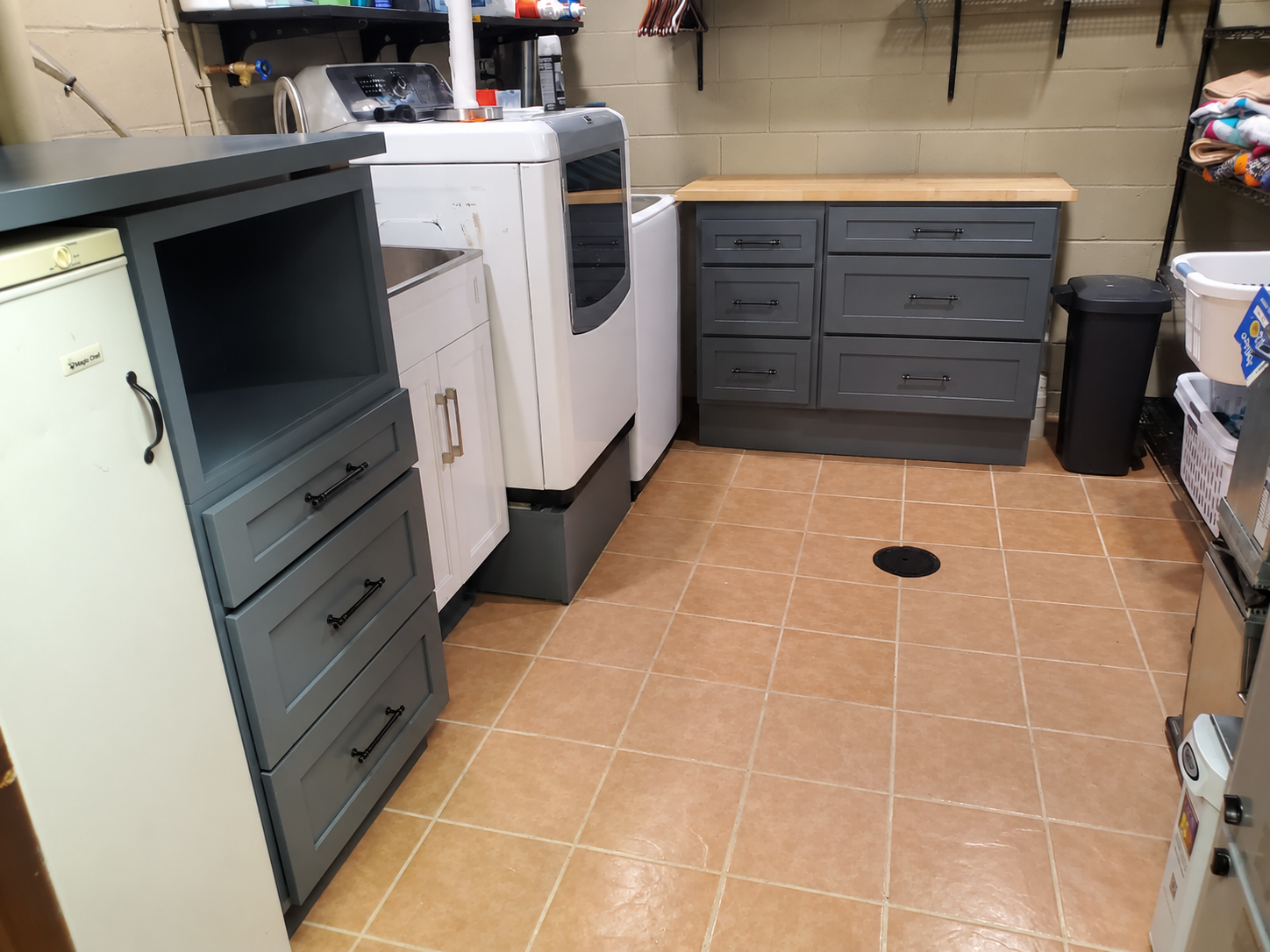 Basement Laundry Renovation — after