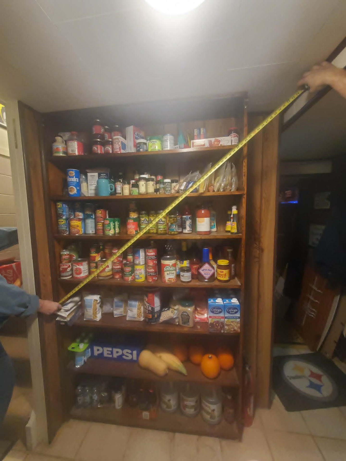Custom Under-Stair Storage — before